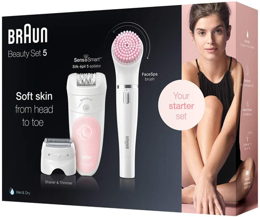 BRAUN Personal Care BRAUN - Epilator with 3 Extras Including Braun FaceSpa