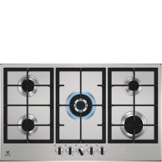 ELECTROLUX Household Appliances ELECTROLUX - Gas Hob - 5 Gas Burners Stainless Steel