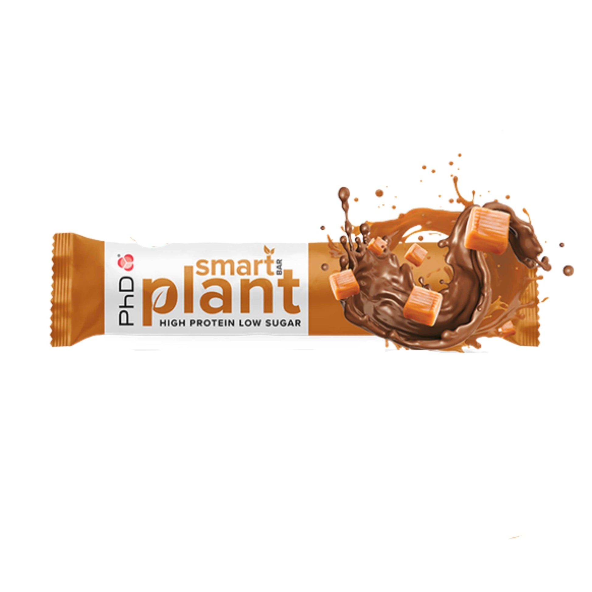 PHD Sports Supplements SALTED CARAMEL PHD - Smart Bar Plant 12x64g