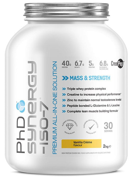 PHD Sports Supplements Vanilla PHD - SYNERGY-ISO-7-2KG