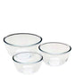 PYREX Kitchenware PYREX - Classic Glass Bowls Set - 3 Pieces