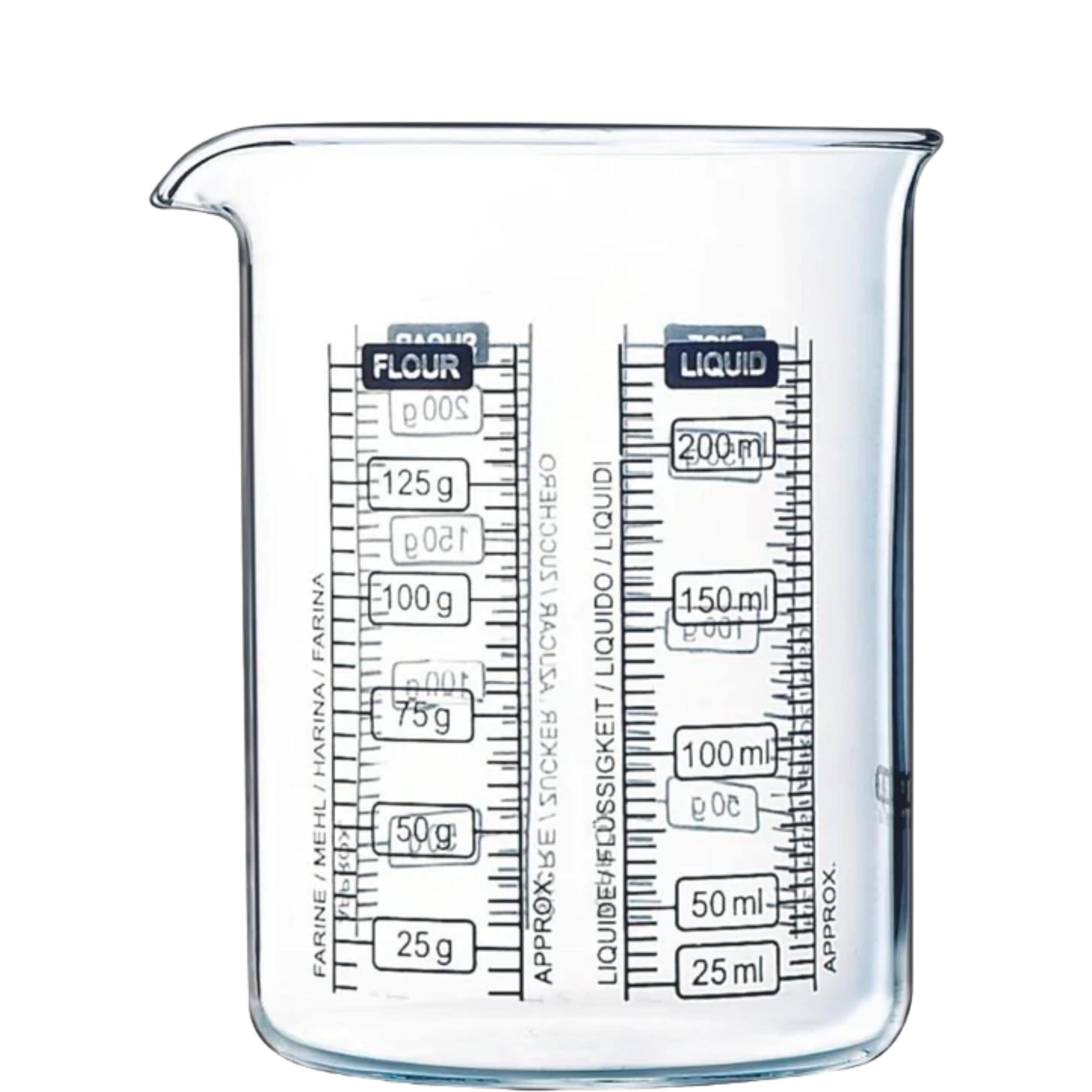 PYREX Kitchenware PYREX - Classic Kitchen Lab Measuring Glass 0.25 L