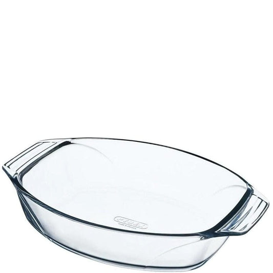 PYREX Kitchenware PYREX - Glass Oval Roaster 35 cm x 24 cm