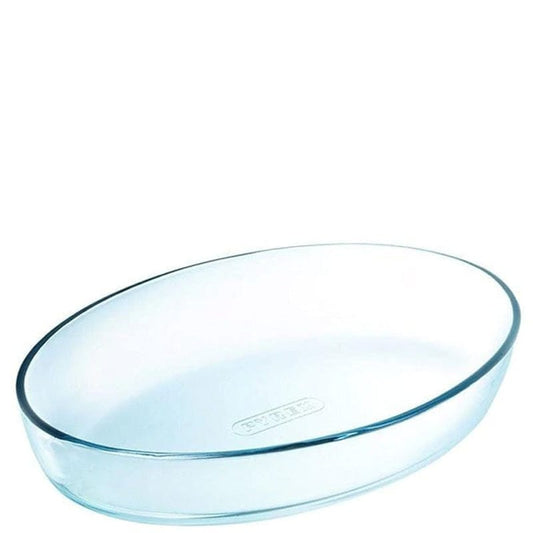 PYREX Kitchenware PYREX  - Glass Oval Roaster 39 cm x 27 cm