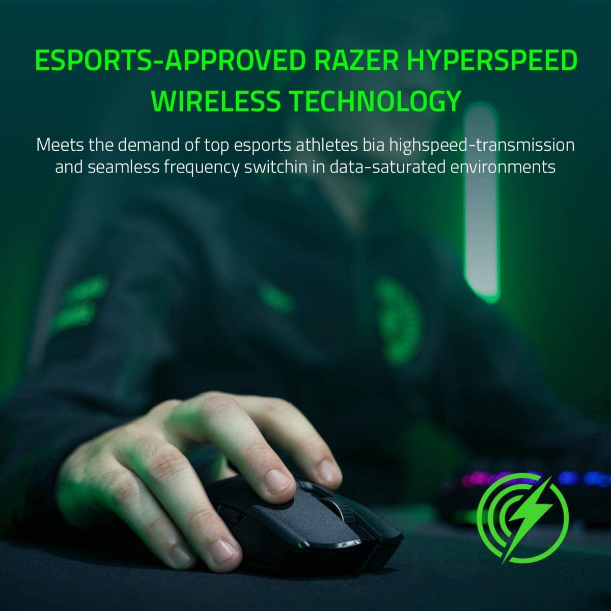 RAZER Laptops & Accessories Black RAZER - Viper Ultimate + Dock Wireless Gaming Mouse