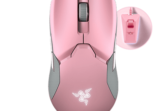 RAZER Laptops & Accessories Pink RAZER - Viper Ultimate & Mouse Dock  Quartz