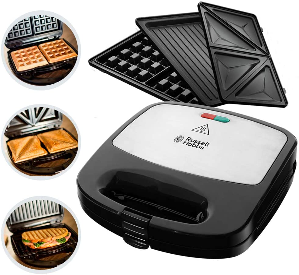 RUSSELL HOBBS Household Appliances RUSSELL HOBBS - 3 in 1 Sandwich Maker