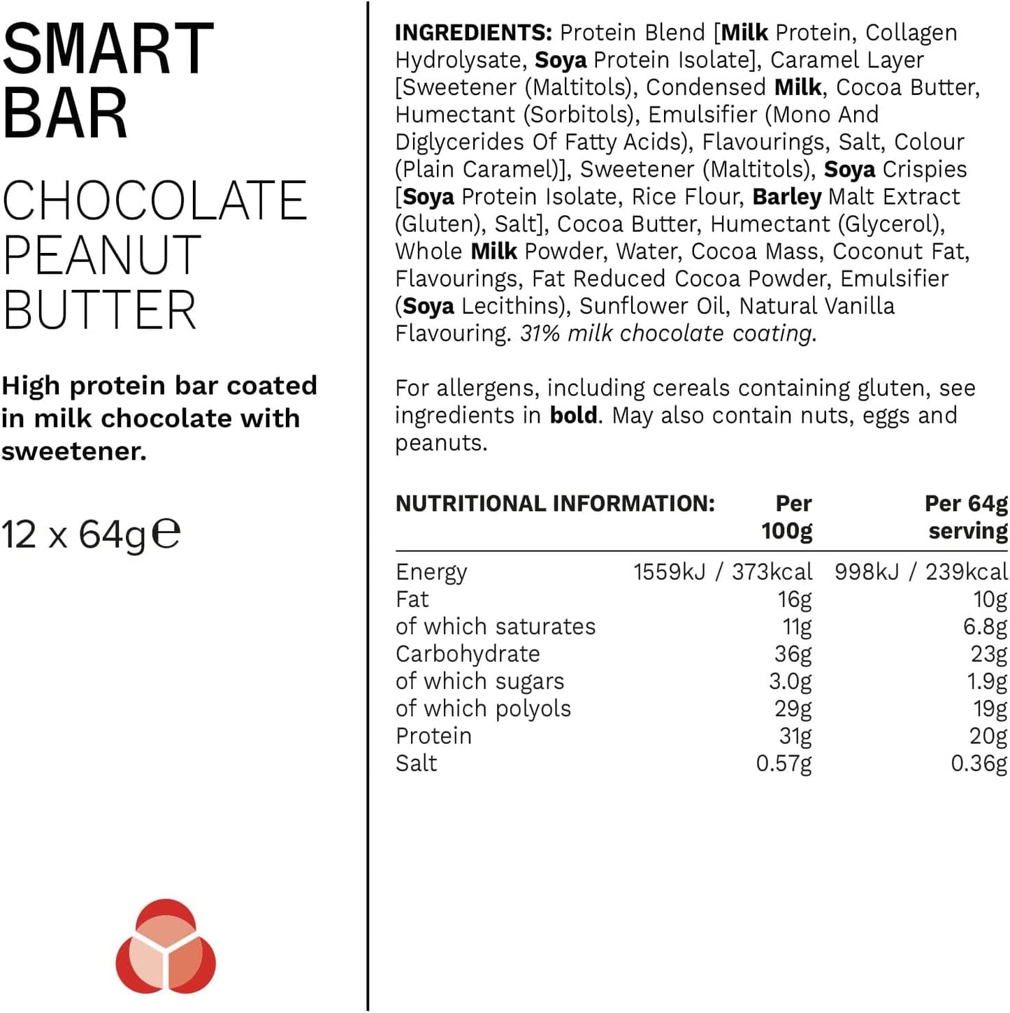 SMART BARS & CAKE Sports Supplements SMART BARS & CAKE -  Smart Bar