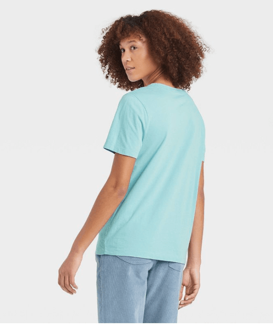 Universal Thread Womens Tops M / Blue Universal Thread -  Short Sleeve T-Shirt ON